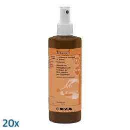 BRAUNOL Αντισηπτικό βλεννογόνου, 20X250 ml
