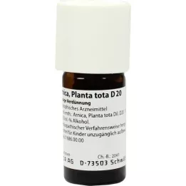 ARNICA PLANTA συνολική αραίωση D 20, 20 ml