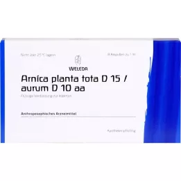 ARNICA PLANTA tota D 15/Aurum D 10 aa αμπούλες, 8 ml
