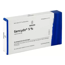GENCYDO 5% ενέσιμο διάλυμα, 8 τεμ