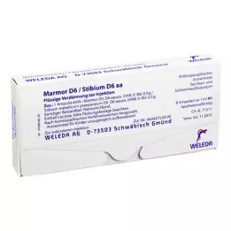 MARMOR D 6/Stibium D 6 aa αμπούλες, 8X1 ml
