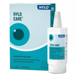 HYLO-CARE Οφθαλμικές σταγόνες, 2Χ10 ml