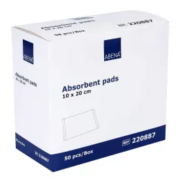 SAUGKOMPRESSEN μη αποστειρωμένο 10x20 cm 400 g/m, 50 τεμ