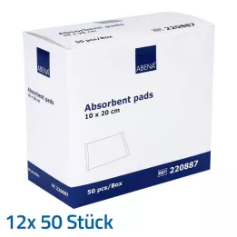 SAUGKOMPRESSEN μη αποστειρωμένο 10x20 cm 400 g/m, 12X50 τεμ