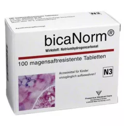BICANORM γαστροανθεκτικά δισκία, 100 τεμ