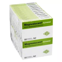 MAGNESIOCARD 2,5 mmol επικαλυμμένα με λεπτό υμένιο δισκία, 20X50 τεμ