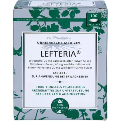 LEFTERIA Ταμπλέτες, 100 τεμ