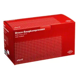 Κομπρέσες αναρρόφησης αποστειρωμένες 10x20c, 25 τεμ