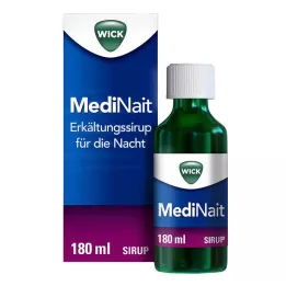 WICK Κρύο σιρόπι MediNait, 180 ml