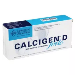 CALCIGEN D forte 1000 mg/880 I.E αναβράζοντα δισκία, 40 τεμ