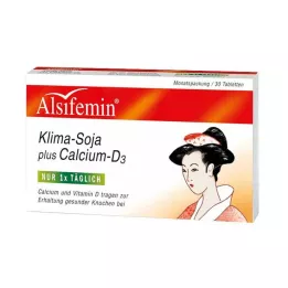 ALSIFEMIN Climate-Soja plus Calcium D3 δισκία, 30 τεμ