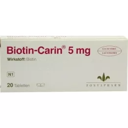 BIOTIN-CARIN δισκία 5 mg, 20 τεμ