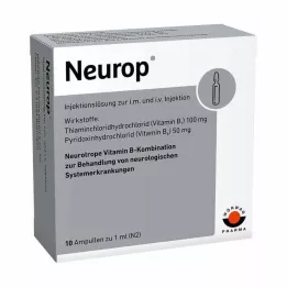 NEUROP Φύσιγγες ενέσιμου διαλύματος, 10X1 ml