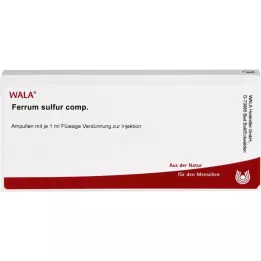 FERRUM SULFUR αμπούλες, 10Χ1 ml