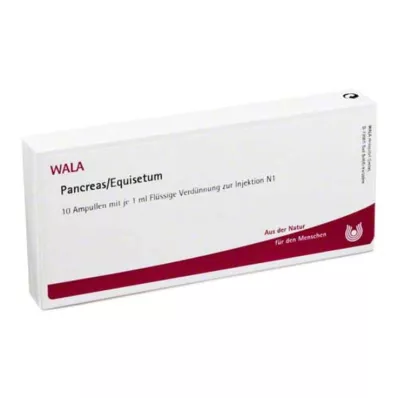 PANCREAS/EQUISETUM Αμπούλες, 10Χ1 ml