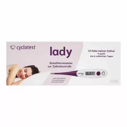CYCLOTEST γυναικείο βασικό θερμόμετρο, 1 τεμ