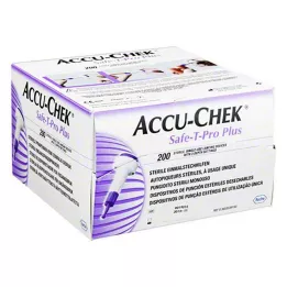 ACCU-CHEK Νυστέρια Safe T Pro Plus, 200 τεμ