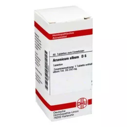 ARSENICUM ALBUM D 6 ταμπλέτες, 80 τεμ
