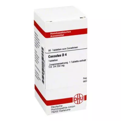 COCCULUS D 4 ταμπλέτες, 80 τεμ COCCULUS D 4 ταμπλέτες, 80 τεμ