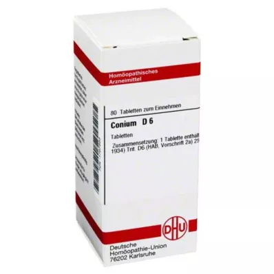 CONIUM D 6 ταμπλέτες, 80 τεμ