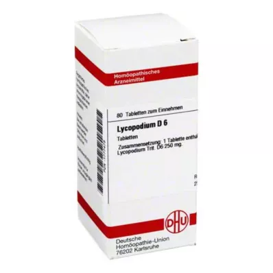 LYCOPODIUM D 6 ταμπλέτες, 80 τεμ