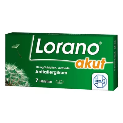 LORANO οξεία δισκία, 7 τεμ