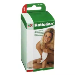 RATIOLINE οξεία γάζα 10 cmx2 m σε ρολό, 1 τεμ