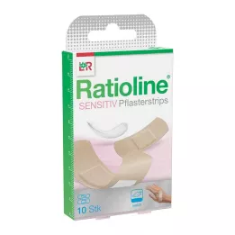 RATIOLINE ευαίσθητες λωρίδες γύψου σε 2 μεγέθη, 10 τεμάχια