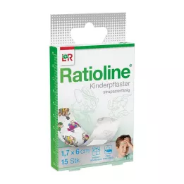 RATIOLINE παιδικές γύψινες ταινίες, 15 τεμάχια