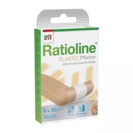 RATIOLINE ελαστικός επίδεσμος τραυμάτων 4 cmx1 m, 1 τεμ