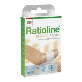 RATIOLINE ελαστικός επίδεσμος τραυμάτων 6 cmx1 m, 1 τεμ