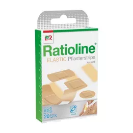 RATIOLINE ελαστικές λωρίδες γύψου σε 4 μεγέθη, 20 τεμάχια