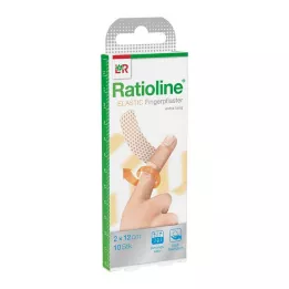 RATIOLINE ελαστικός επίδεσμος δακτύλου 2x12 cm, 10 τεμ