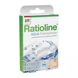 RATIOLINE aqua shower σοβάς 5x7 cm, 5 τεμ