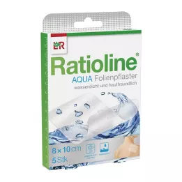 RATIOLINE aqua shower σοβάς 8x10 cm, 5 τεμ