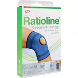 RATIOLINE ενεργός επίδεσμος άρθρωσης γόνατος μέγεθος M, 1 τεμάχιο