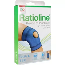 RATIOLINE ενεργός επίδεσμος άρθρωσης γόνατος μέγεθος L, 1 τεμάχιο