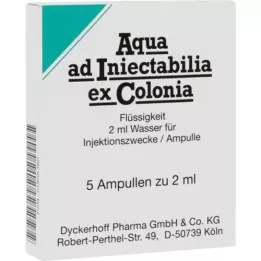 φύσιγγεςAQUA AD iniectabilia ex Colonia, 5Χ2 ml