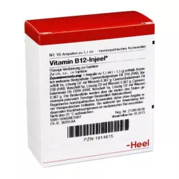 VITAMIN B12 INJEEL Αμπούρες, 10 ώρες