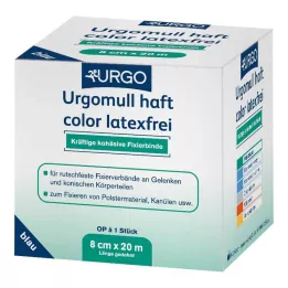 URGOMULL χρώμα χωρίς λατέξ 8 cmx20 m μπλε, 1 τεμάχιο