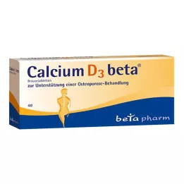 CALCIUM Αναβράζοντα δισκία D3 beta, 40 τεμ