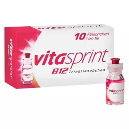 VITASPRINT Μπουκάλια πόσιμου B12, 10 τεμ