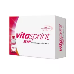 VITASPRINT Μπουκάλια πόσιμου B12, 100 τεμ