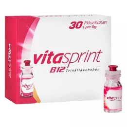 VITASPRINT Μπουκάλια πόσιμου B12, 30 τεμ