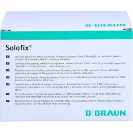 SOLOFIX Νυστέρια αίματος, 500 τεμάχια