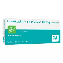 LORATADIN-1A Ταμπλέτες Pharma, 20 τεμ