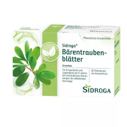 SIDROGA Φύλλα τσαγιού Bearberry, 20Χ2,0 γρ