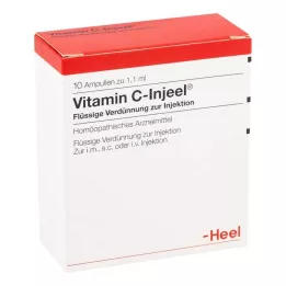 VITAMIN C INJEEL Αμπούλες, 10 τεμ
