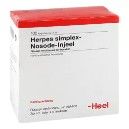 HERPES SIMPLEX Φύσιγγες Nosode Injeel, 100 τεμ