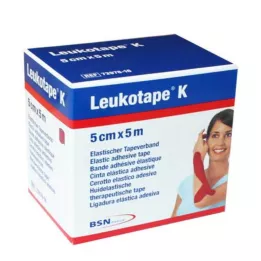 LEUKOTAPE K 5 cm κόκκινο, 1 τεμ